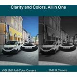 TP-Link - VIGI C350 - IP-Beveiligingscamera - Zwart/Wit - Kogelvorm