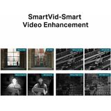 TP-Link - VIGI C350 - IP-Beveiligingscamera - Zwart/Wit - Kogelvorm