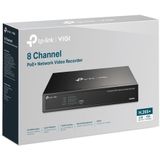 TP-Link - VIGI NVR1008H-8P - Netwerk Video Recorder - Zwart - 10 TB Opslag