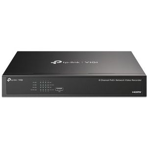 TP-Link - VIGI NVR1008H-8P - Netwerk Video Recorder - Zwart - 10 TB Opslag
