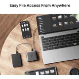 TP-Link TL-WR1502X - Router - Zwart - Gigabit Ethernet - USB Poort