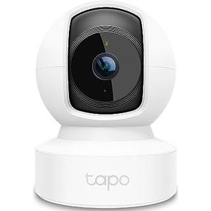 TP-Link Tapo C212 bewakingscamera, wifi/ethernet, voor binnen, 2K (3 MP), nachtzicht, ondersteunt SD-kaart tot 512 GB, bewegingsdetectie, afstandsbediening, compatibel met Alexa