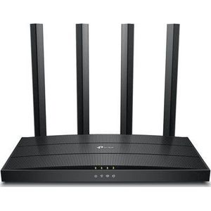 TP-Link - Archer AX17 - Router - Zwart - 1500 Mbps - Wi-Fi 6