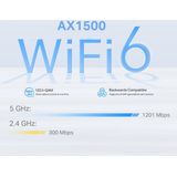 TP Link Deco X10 4G Dual band ( GHz / 5 GHz) Wi Fi 6 (8ax) Wit 3 Intern