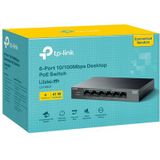 Tp-link - Ls106lp - Switch - Zwart - 6 Poorten - Fast Ethernet