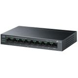 TP-Link - LS109P - PoE Schakelaar - Zwart - 9 Havens