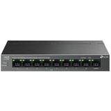 TP-Link - LS109P - PoE Schakelaar - Zwart - 9 Havens