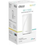 TP Link Deco BE65 Tri band ( GHz / 5 GHz / 6 GHz) Wi Fi 7 (8be) Wit 4 Intern