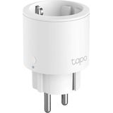 Tapo Nano-stopcontact, wifi, verbruiksbewaking, 16 A type F, compatibel met Alexa en Google Home, bediening van de radiator, verwarming, energiebesparend, spraakbediening, Tapo P115 (4 stuks)