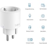 Tapo - P115 - Nano-stopcontact - Wifi - Verbruiksbewaking - 16 A - 4 Stuks