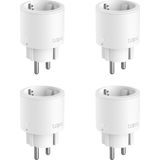 Tapo - P115 - Nano-stopcontact - Wifi - Verbruiksbewaking - 16 A - 4 Stuks
