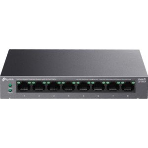 TP-Link LS108GP Switch 8 Puertos Gigabit PoE+ Hasta 250 m de Transmisión