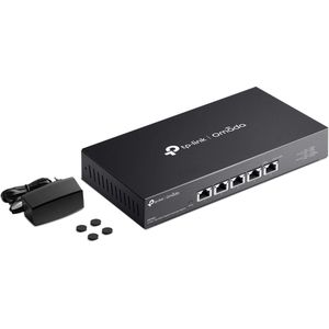 TP-Link OMADA 5-POORTS 10G MULTI-GIGABIT DESKTOP SWITCH POORT: 5X 10G RJ45 (5 ports), Netwerkschakelaar, Zwart