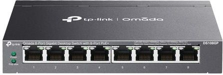TP-Link - Omada Switch - 8-poorts Gigabit - Poe - Onbeheerd