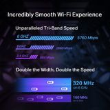 TP-Link - Archer TBE550E - Draadloze Adapter - Zwart - Wi-Fi 6E