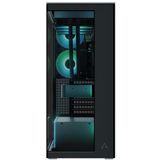 ARCTIC Xtender - Midi Tower Behuizing - Zwart - E-ATX - Met 5 ARGB Ventilatoren