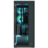 ARCTIC - Xtender VG - Midi Tower Behuizing - Mirror Black - Met 5 ARGB Ventilatoren