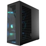 ARCTIC - Xtender VG - Midi Tower Behuizing - Mirror Black - Met 5 ARGB Ventilatoren