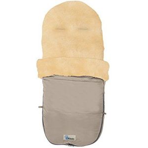 Altabebe MT2280LP-61 wintervoetenzak van lamswol voor Bugaboo en Joolz Nordkap 12-36 maanden, Beige