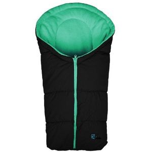 AltaBeBe Clima Guard voetenzak voor autostoelen voor kinderen van groep 0+, zwart/groen