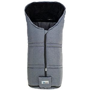 Altabebe Sympatex AL2278SXP-01 wintervoetenzak voor kinderwagen en kinderwagen, Alpin-collectie, grijs, Donker grijs - whitewash