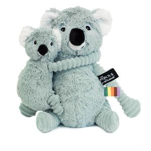 Les Déglingos - Knuffel - Koala - Mint Blauw