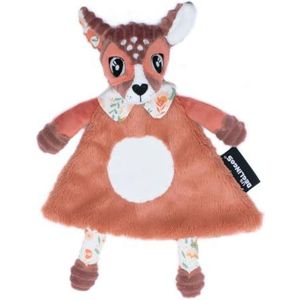 LES DÉGLINGOS Babyknuffel • Meloen de Biche | pluche baby kind | ultrazachte stof | cadeau voor jongens en meisjes kinderkamer | geschikt vanaf de geboorte | 25 cm | gerecyclede vulling