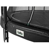 Salta 551-17 PBE, Trampolin über der Erde, Rund, 100 kg, Sicherheitsnetz, Schwarz
