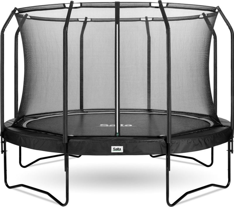 Salta Premium Black Edition - rund Ø366cm -Trampoline mit Sicherheitsnetz