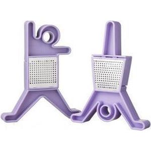 QDO Breakdancer - Thee-ei - Set van 2 Stuks  - Paars