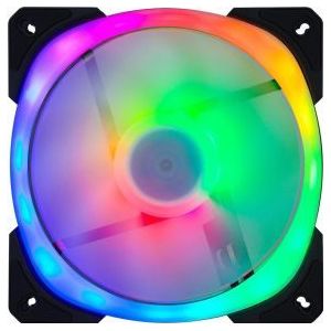 Gelid - LYRA - PC Ventilator - Zwart - 140 mm met AR LED Verlichting