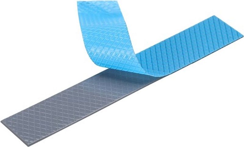 Gelid - TP-GP04-R-D - Thermische Plakplaatjes - Rood - 2 mm - Warmtegeleidingskussen