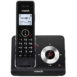 VTech MS3050 Draadloze DECT-telefoon met oproepblokkering, antwoordapparaat, nummerherkenning/gesprek in behandeling, volumeversterker, handsfree, snelbellen