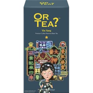 Or Tea? Yin Yang - losse zwarte thee met koffiebonen - navulpakket 100 g
