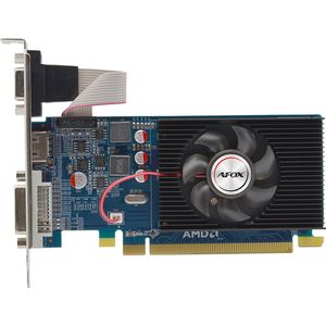 AFOX - Radeon HD 6450 - Videokaart - 1GB DDR3 - DVI HDMI VGA LP AF6450-1024D3L9