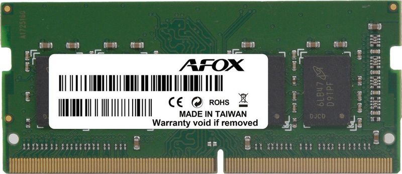 AFOX - SO-DIMM DDR3 Geheugenmodule - 8GB - 1600 MHz - 1.35V