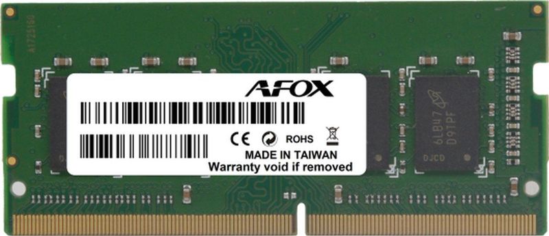 AFOX - SO-DIMM DDR3 Geheugenmodule - 8GB - 1600 MHz - RAM