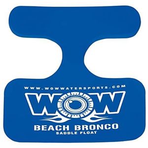 WOW Sports Foam Water Zadel Vlotter voor Volwassenen en Kinderen, 1 Persoon Zwembad Zitje, Water Accessoires Blauw, 21"" x 20"" x 1.6
