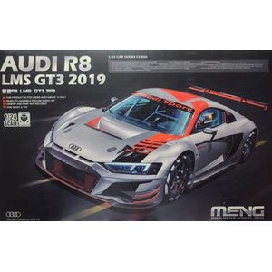1:24 MENG CS006 AUDI R8 LMS GT3 2019 Plastic Modelbouwpakket