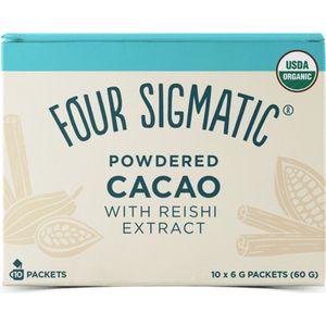 Four Sigmatic - Organic Cacao Powder - Cacao Poeder - Met Reishi Extract - 10 Sachets