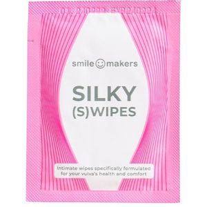 Smile Makers - Silky Swipes - Intieme Hygiëne - 12 Zakjes - Biologisch Afbreekbaar Bamboe