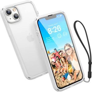Catalyst Influence Case for iPhone 14 Plus, Compatible with MagSafe, Fingerprint Resistant, Anti Yellow, Durable, Drop Proof, Easy to Clean, Easy to Install, Easy to Hold, Lanyard Included - Clear