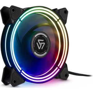 INTER-TECH ALSEYE HALO 3.0 CARCASA DEL ORDENADOR VENTILADOR 12 CM NEGRO