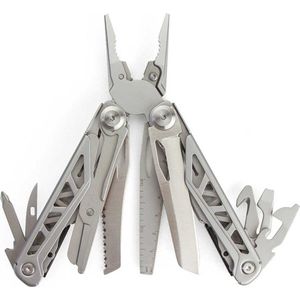 Society Paris - Multitool Tang met 15 functies - RVS - Luxe geschenkbox