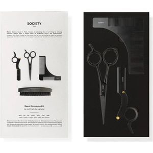 Society Paris - Beard Grooming Kit - Baardverzorgingsset - 4-delige set - luxe geschenkdoos