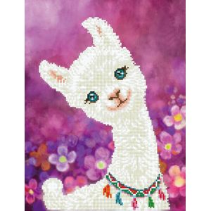 Diamond Dotz: Lama Lulu - 32 x 42 cm