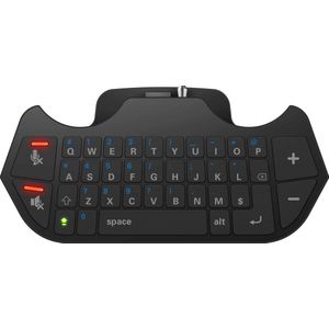 Piranha - Chat Pad - Audio - PS4 - Bluetooth - Inclusief Oplaadbare Batterij