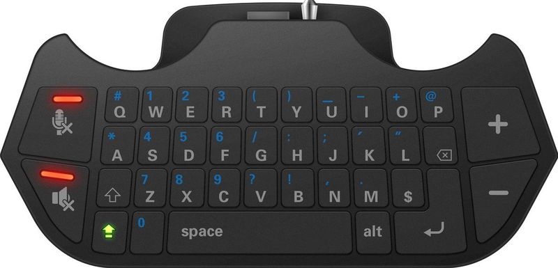 Piranha - Chat Pad - Audio - PS4 - Bluetooth - Inclusief Oplaadbare Batterij