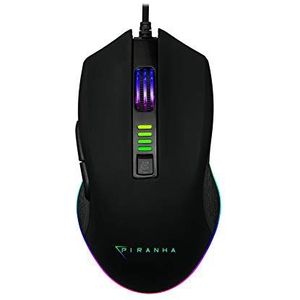 Piranha - M400 RGB - Muis - Veelkleurig - Bedraad