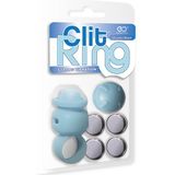 Clit Ring met Sterke Vibraties - Blauw